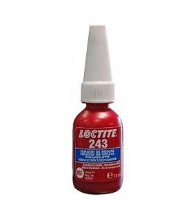 Fijador de roscas Loctite 243 10 ml resistencia media