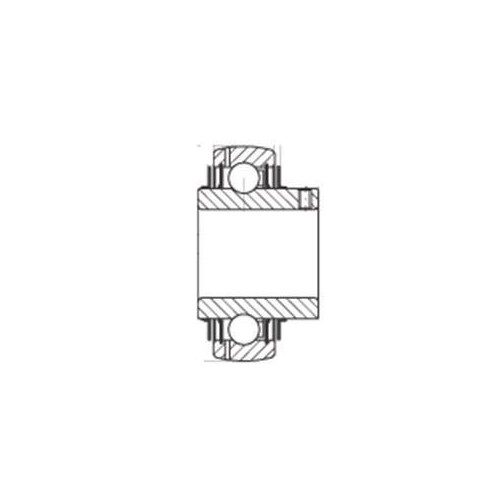 Rodamientos insertos - RODAMIENTO INA GYE75-KRR-B